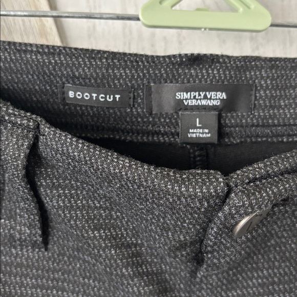 Simply Vera Vera Wang Gray Bootcut Pants - Picture 2 of 11